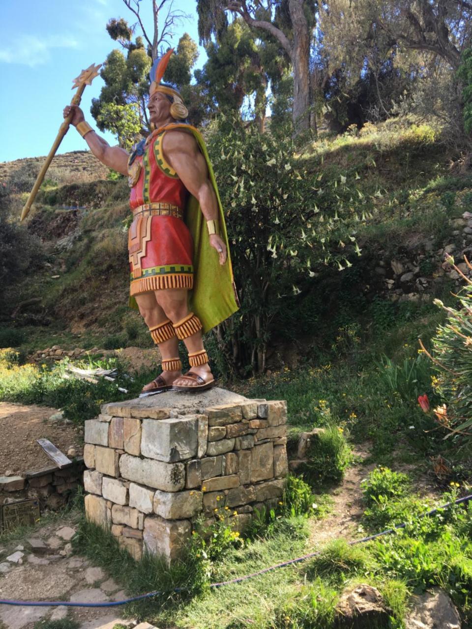 Hostal Palacio Del Inca Comunidad Yumani Eksteriør bilde
