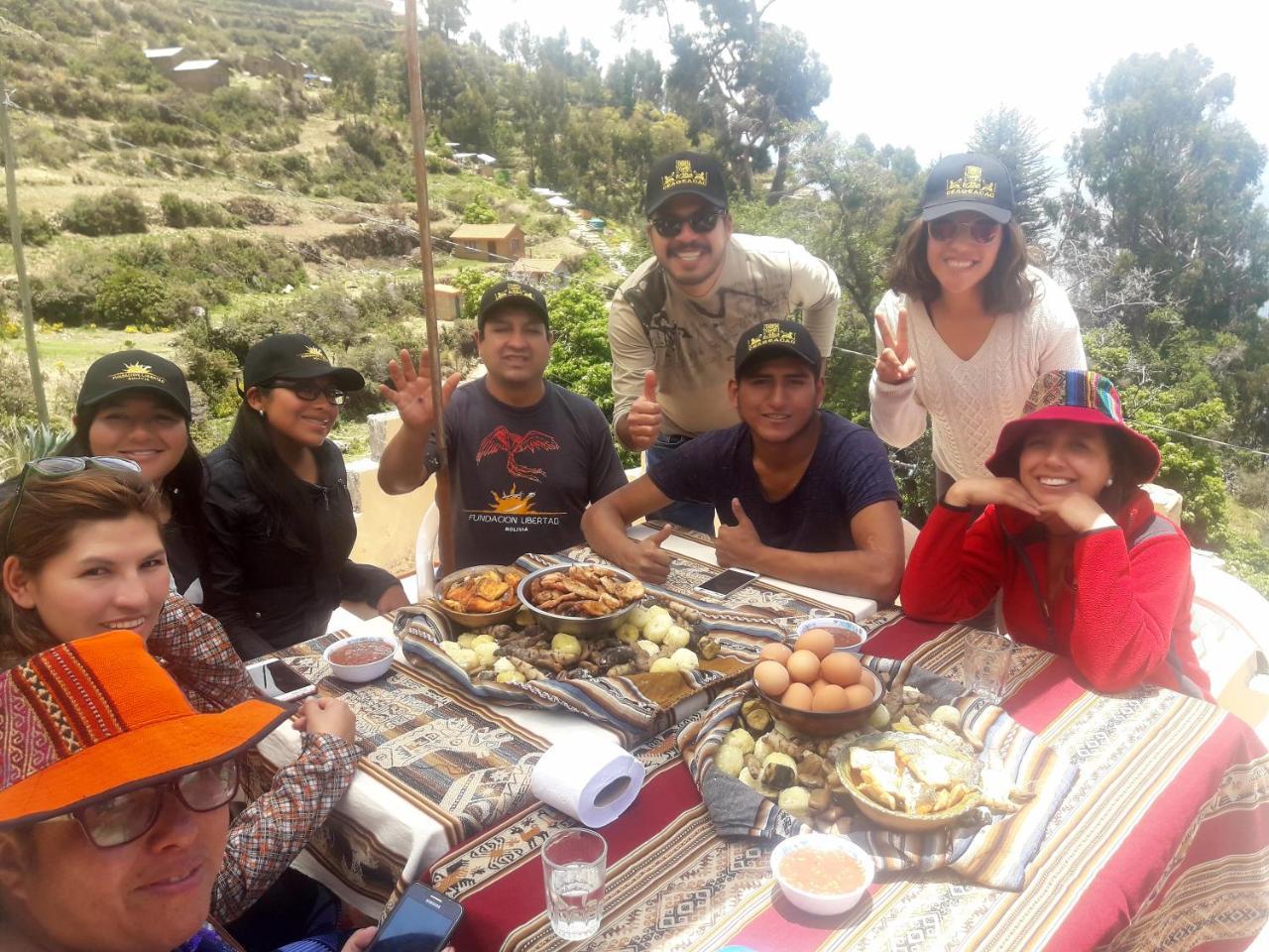 Hostal Palacio Del Inca Comunidad Yumani Eksteriør bilde